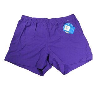 Columbia Women's Fishing Backcast Water Short, Vivid Purple, X-Large x 5L